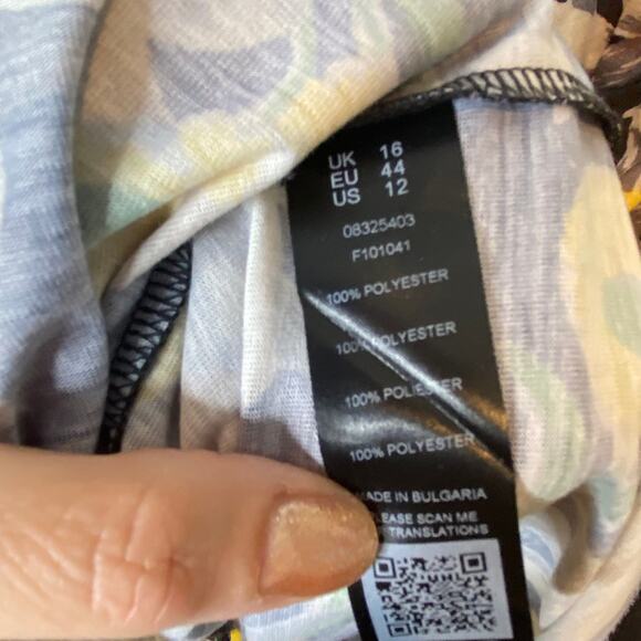 NWT ASOS DESIGN mini twist front skater sundress - Picture 4 of 10